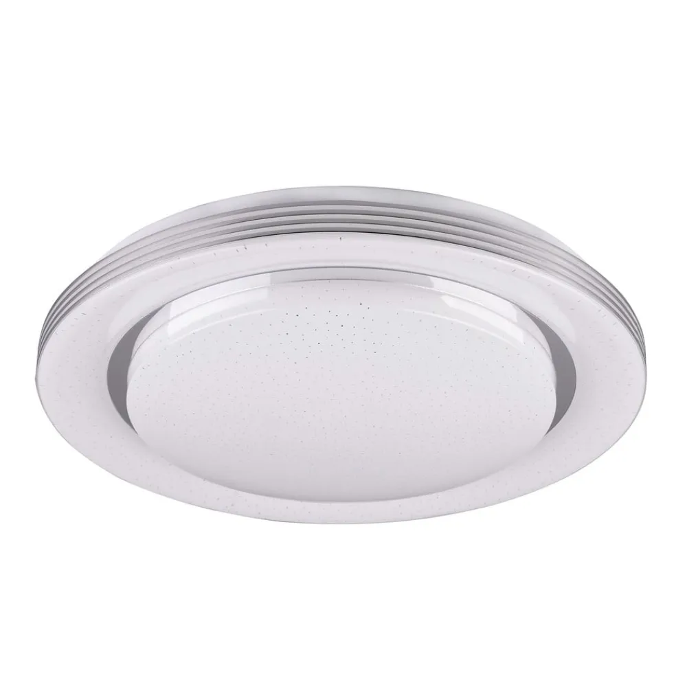 Børn Reality Leuchten LED-loftslampe Atria, Ø 48 cm, hvid, plast, CCT