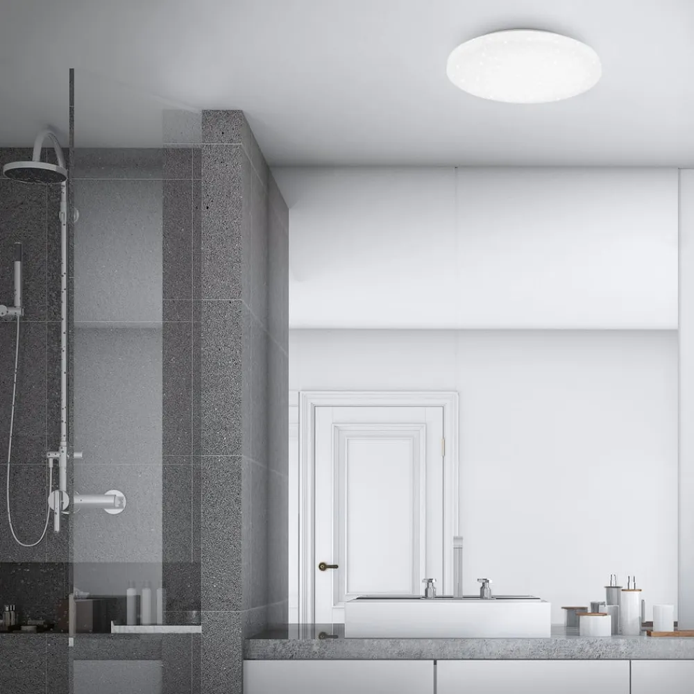 LED-loftslampe Case IP44 starry sky 840 Ø 40cm^Briloner Online