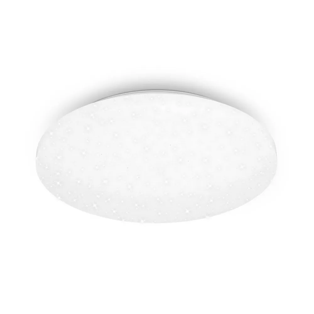 LED-loftslampe Case IP44 starry sky 840 Ø 34cm^Briloner New