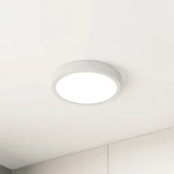 EGLO Loftlamper|Loftlamper>LED-loftslampe Fueva 5 IP44 3000K hvid Ø21cm