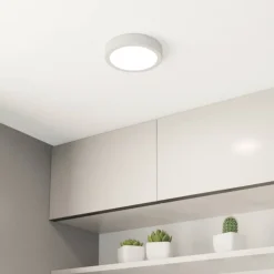 EGLO Loftlamper|Loftlamper>LED-loftslampe Fueva 5 IP44 3000K hvid Ø16cm