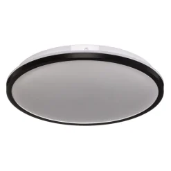 LED-loftslampe Lana, baggrundsbelyst effekt Ø28 sort^Briloner Outlet