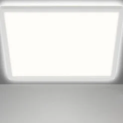 Briloner LED-loftslampe Slank, kantet 29,3 x 29,3 cm