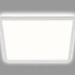 Briloner LED-loftslampe Slank, kantet 42 x 42 cm