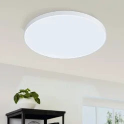 LED-loftslampe Zubieta-A, hvid, Ø60cm^EGLO