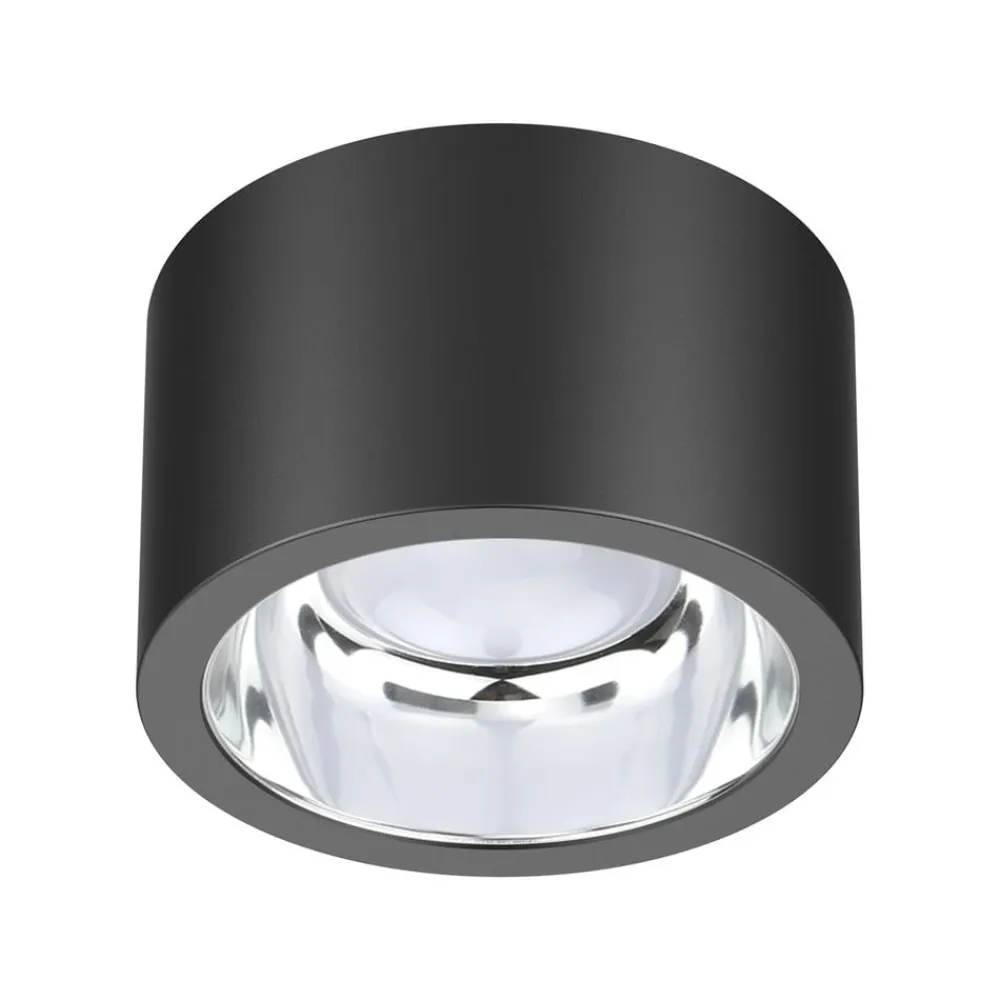 EVN Loftlamper|Indbygningsspots>LED-loftspot ALG54, Ø 21,3 cm antracit