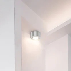 Briloner Loftlamper|Loftlamper>LED-loftspot Rør, sølvfarvet