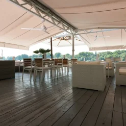 Mantra Iluminación Loftventilatorer>LED-loftventilator Brisa Mini hvid DC støjsvag Ø 150 cm CCT