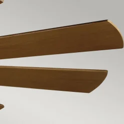 LED-loftventilator Gentry 85 mørk valnød/hvid^KICHLER Clearance