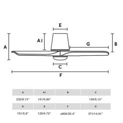FARO BARCELONA LED-loftventilator Hey, hvid, DC, støjsvag, Ø 90 cm, CCT
