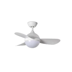 FARO BARCELONA LED-loftventilator Hvar, CCT, dæmpbar