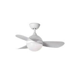 FARO BARCELONA LED-loftventilator Hvar, CCT, dæmpbar