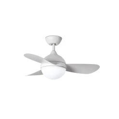 FARO BARCELONA LED-loftventilator Hvar, CCT, dæmpbar