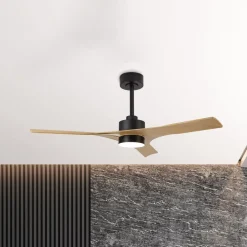 Mantra Iluminación LED-loftventilator Thai træ DC-motor lydløs Ø 122 cm CCT