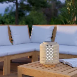 LED-lygte Marliano, lys træ, træ^EGLO Sale