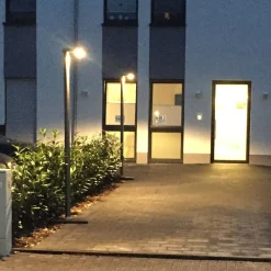 LED-lygtepæl 866, aluminium, antracit, højde 300 cm^Albert Leuchten Best