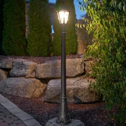 LED-lygtepæl Artu Rut, saltvandsresistent, IP55^Fumagalli Online