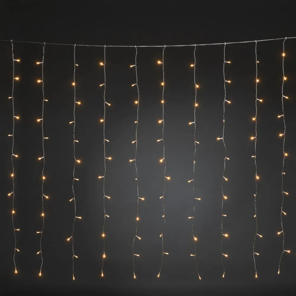 LED-lysforhæng, 120 lyskilder, ravgult^Konstsmide Christmas Hot