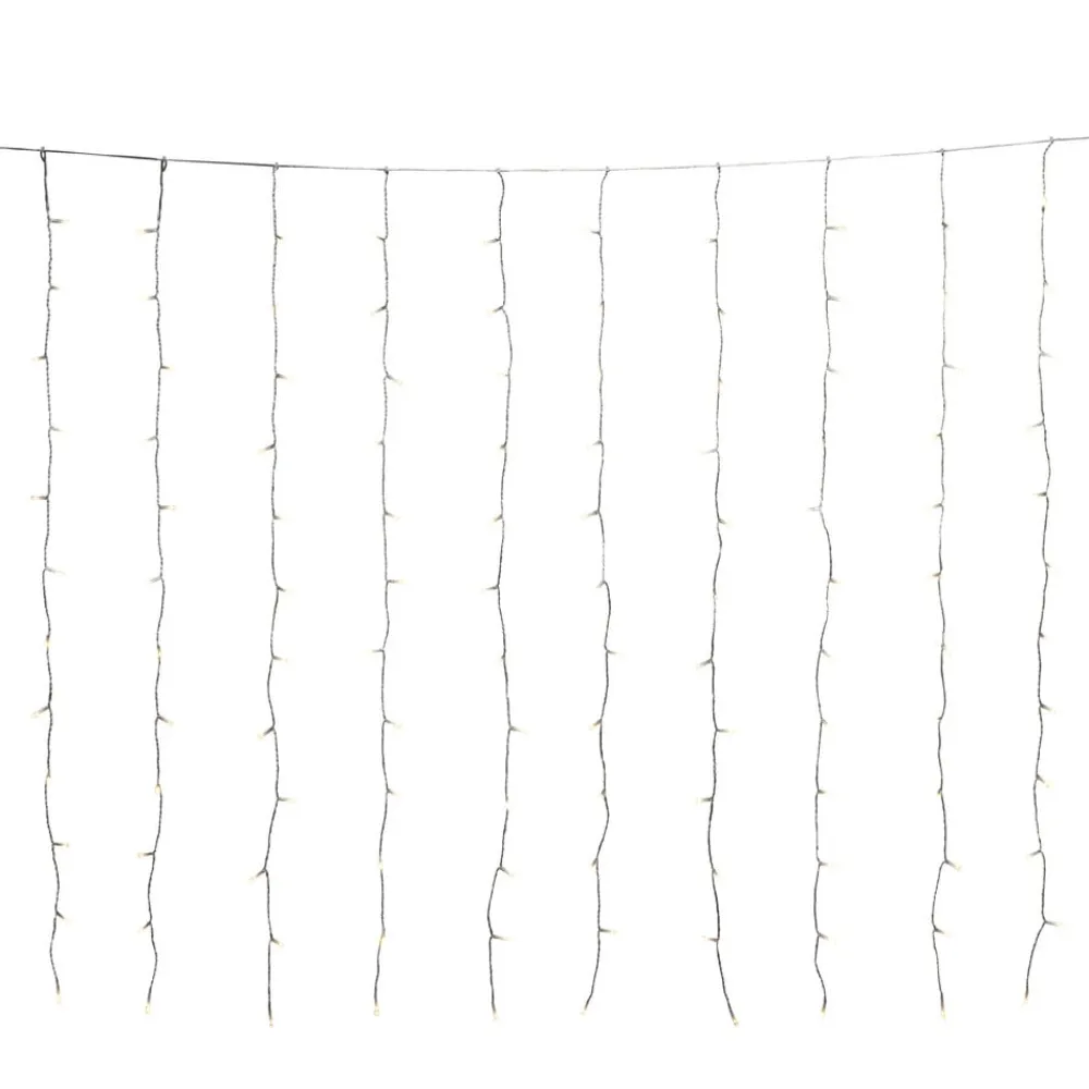 Konstsmide Christmas Dekorationsbelysning|Julepynt>LED-lysforhæng, 120 lyskilder, varmhvid