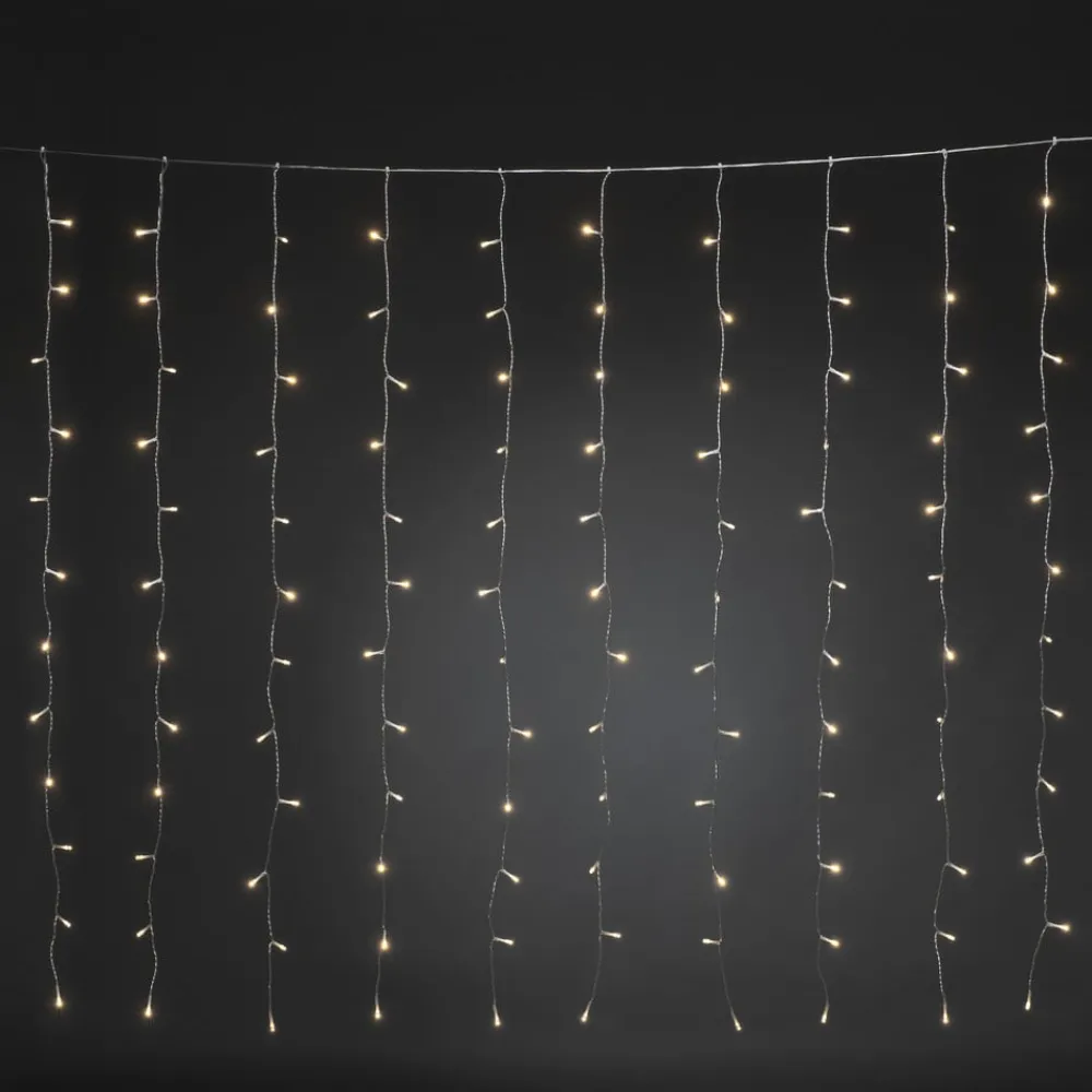 Konstsmide Christmas Dekorationsbelysning|Julepynt>LED-lysforhæng, 120 lyskilder, varmhvid