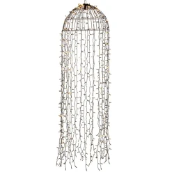 LED-lysgardin vandmand 2.600K 900 LED'er 145x45cm^Konstsmide Christmas