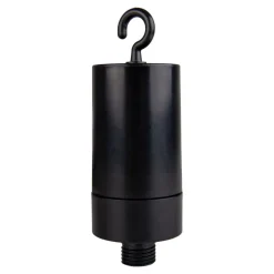 Näve LED-lyskæde CADENA, RGB, sort, 10 lyskilder, 10 m