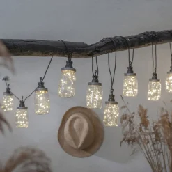 STAR TRADING LED-lyskæde Circus Bottle i flaskeoptik