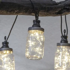 STAR TRADING LED-lyskæde Circus Bottle i flaskeoptik