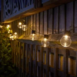 SMART GARDEN LED-lyskæde GloBulb, 20-flammende, IP44