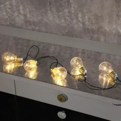STAR TRADING LED-lyskæde Glow Battery m. fem lysk.