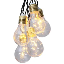 STAR TRADING LED-lyskæde Glow Battery m. fem lysk.