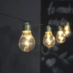 STAR TRADING LED-lyskæde Glow Battery m. fem lysk.