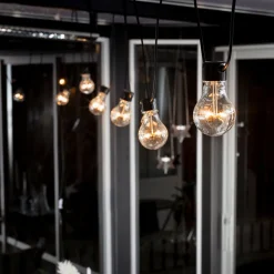 Konstsmide Christmas LED-lyskæde ølhave basissæt, ravfarvet