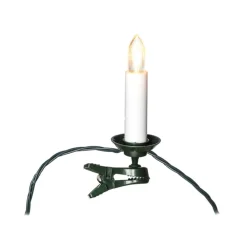 Konstsmide Christmas LED-lyskæde top pærer IP20 rav 16-flamme