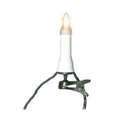 Konstsmide Christmas LED-lyskæde top pærer IP44 rav 25-pærer