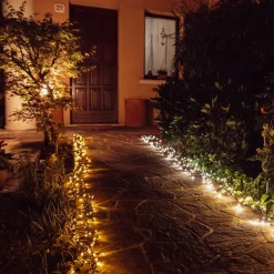 LED-lyskæder CCT, 250-fl. 20 m sort^twinkly New