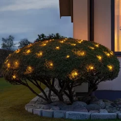 Konstsmide Christmas LED-lysnet til udendørs brug, 64 rækker 200x200 cm