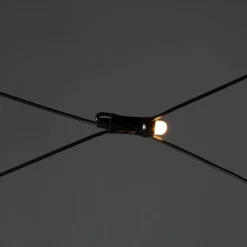 Konstsmide Christmas LED-lysnet til udendørs brug, 64 rækker 200x200 cm