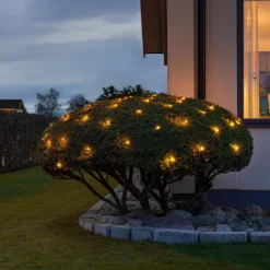 Konstsmide Christmas LED-lysnet til udendørs brug, 64 rækker 200x200 cm