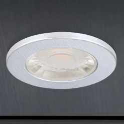 LED-møbelindbygningsspot Artist, sæt med 3, sølv^ORION