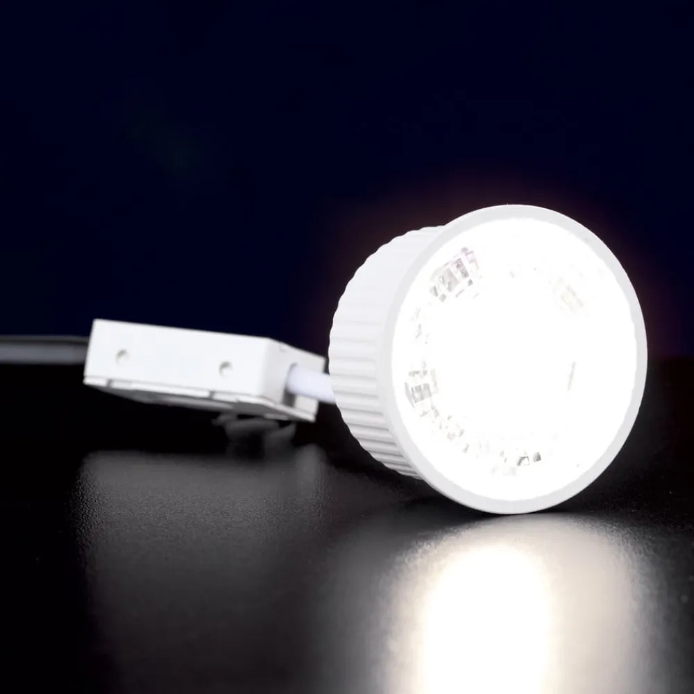 ORION LED-modul, GU10 til indbygning, 4,9 W, 3.000 K, 410 lm, dæmpbar