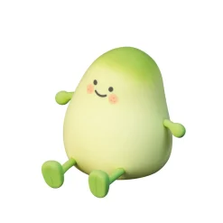 FH Lighting LED-natbordslampe mango, hvid, timer, dæmpbar