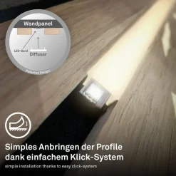 Briloner LED-panel Pimp your panel, forlængersæt, længde 2,6 m