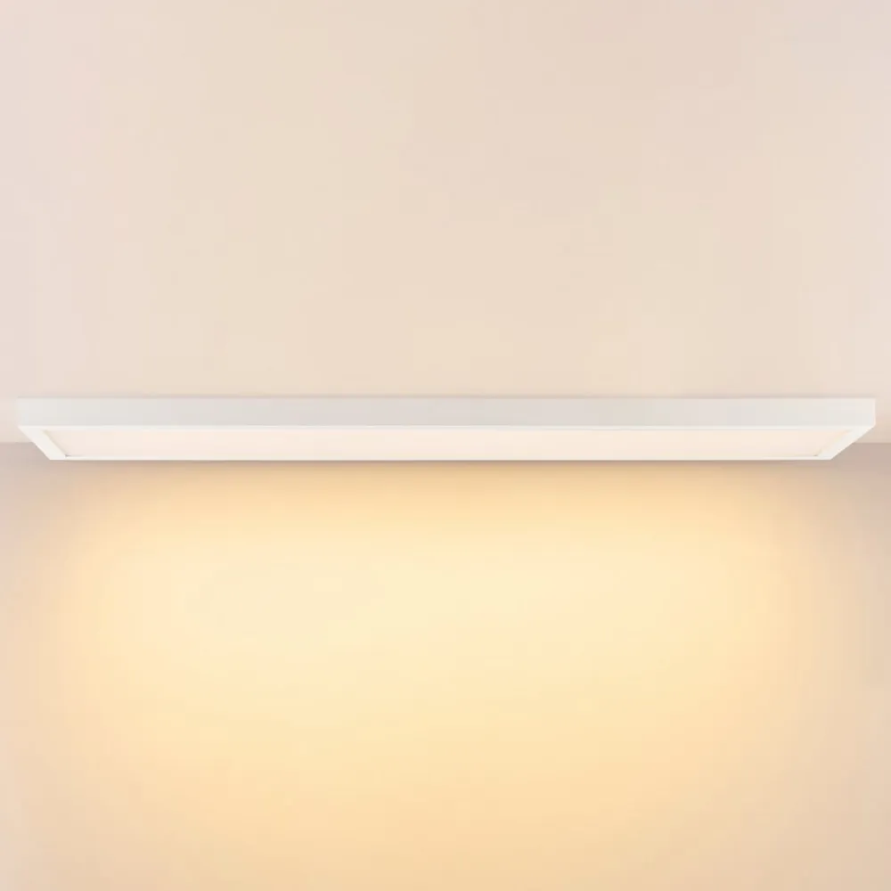 Deko-Light LED-panel PRO OFFICE SANO, 153 x 33 cm, DALI hvid metal CCT