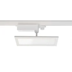 Deko-Light LED-panel TRACK LIGHT, hvid, 3-faset, 3.000 K, tænd/sluk