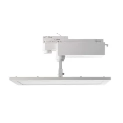 Deko-Light LED-panel TRACK LIGHT, hvid, 3-faset, 3.000 K, tænd/sluk