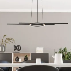 LED-pendel Zillerio-Z sort ZigBee CCT dim^EGLO Online