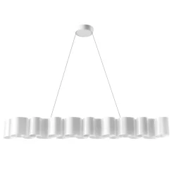 Stilnovo LED-pendellampe Honey, dæmpbar, 139 cm lang