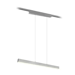 LED-pendellampe Paros DUOline, bjælke, nikkel^Trio Lighting Best