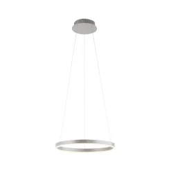 JUST LIGHT. GmbH Pendellamper>LED-pendellampe Ritus, Ø 39,3 cm, aluminium